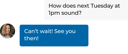 Woman participating in a video interview call